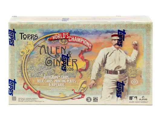 2026 Topps Allen & Ginter Baseball - Hobby Box