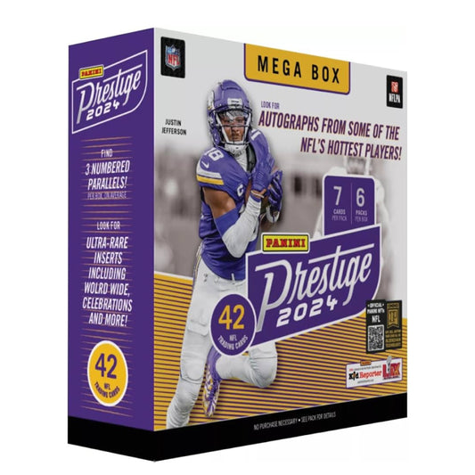 2024 Panini Prestige Football Mega Box