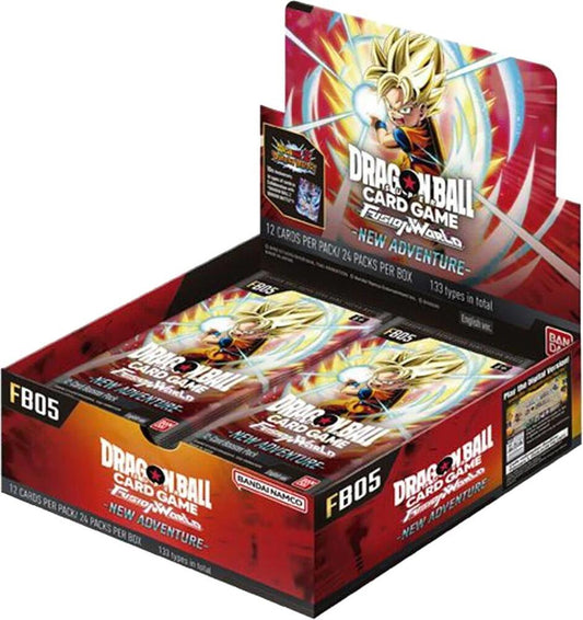 Dragon Ball Super TCG Fusion World 5 New Adventure Booster Box