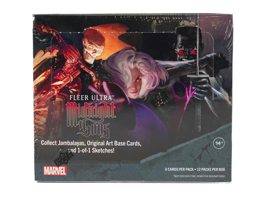 Marvel Fleer Ultra Midnight Sons Trading Cards Hobby Box (Upper Deck) 2023