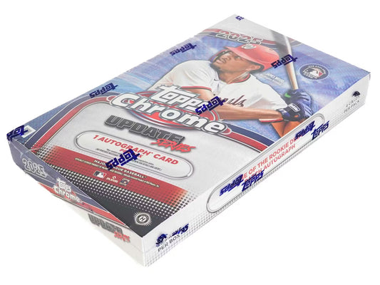 2025 Topps Chrome® Baseball Update Series - Hobby Box