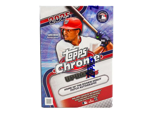 2025 Topps Chrome Update Series Baseball 7-Pack Blaster Box