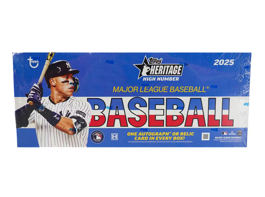 2025 Topps Heritage High Number Baseball - Hobby Box