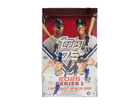 2026 Topps Baseball Series 1 - Hobby Box