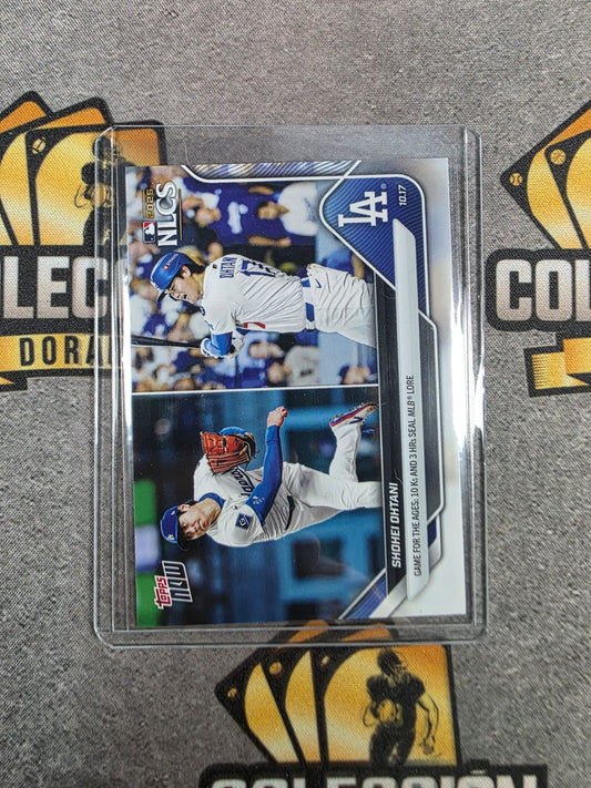 2025 Topps Now #884 Shohei Ohtani NLCS Game For The Ages