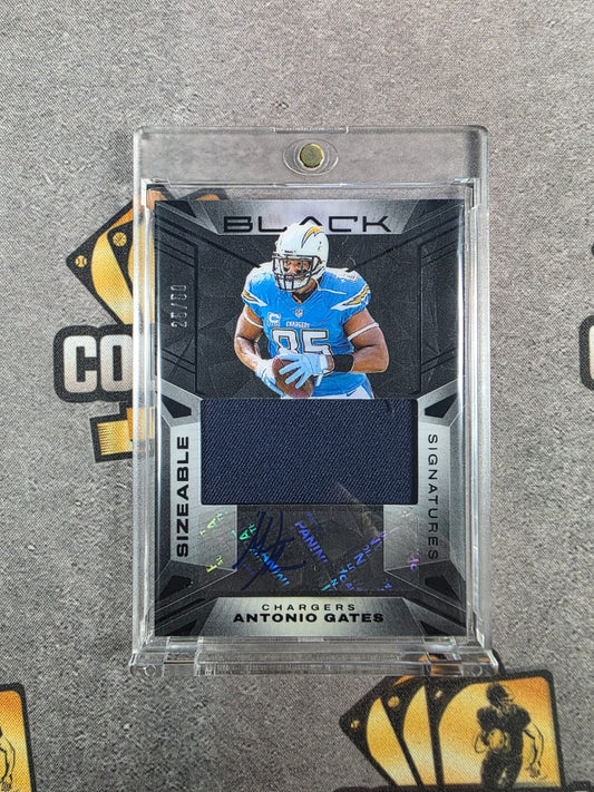 2024 Black Antonio Gates Sizeable Signatures /50