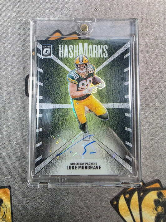2024 Donruss Optic Luke Musgrave Hashmarks Auto