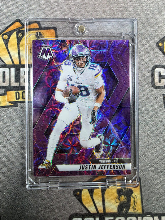 2025 Mosaic Justin Jefferson Purple Scope