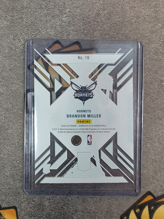 2023-24 Elite Brandon Miller Clarity