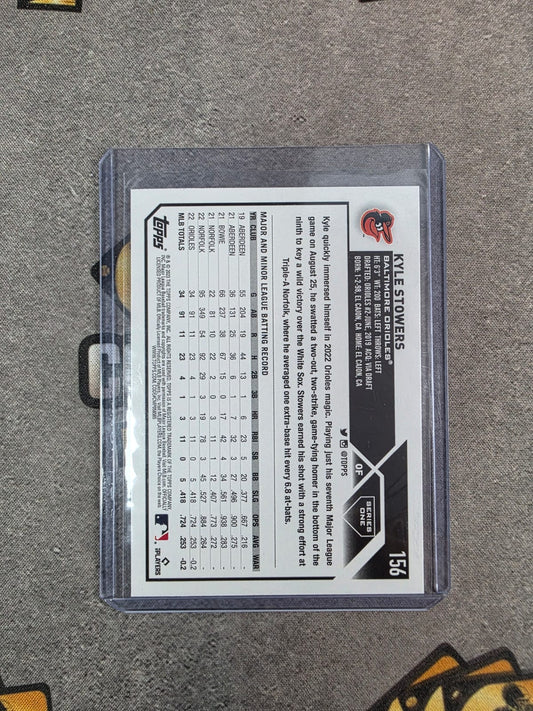 2023 Topps Kyle Stowers Blue series 1