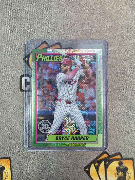 2025 Chrome Bryce Harper 35th Anniversary