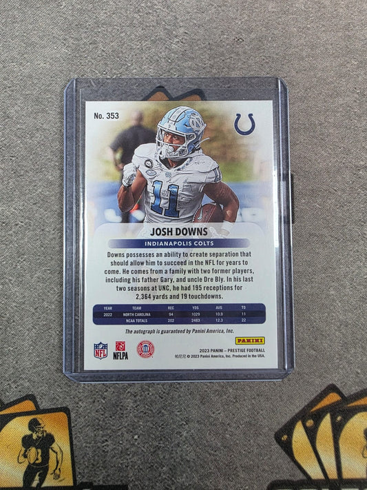 2023 Prestige Josh Downs Auto /50