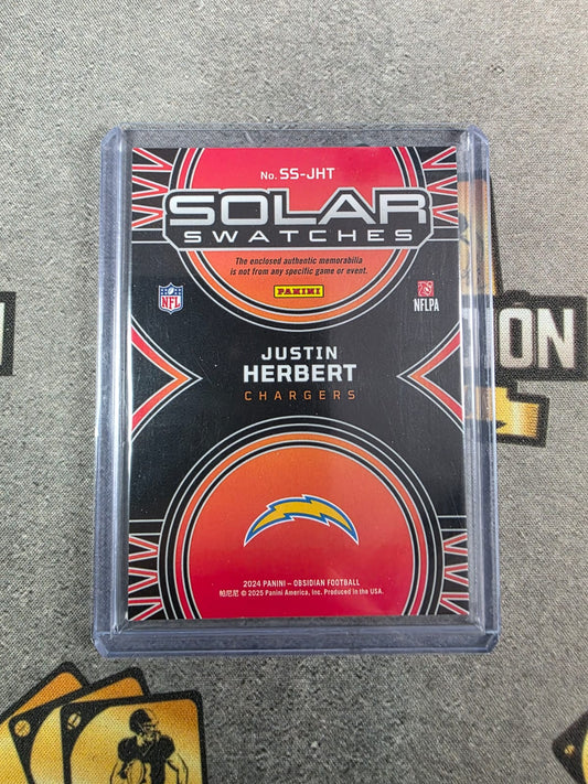 2024 Obsidian Justin Herbert Solar Swatches