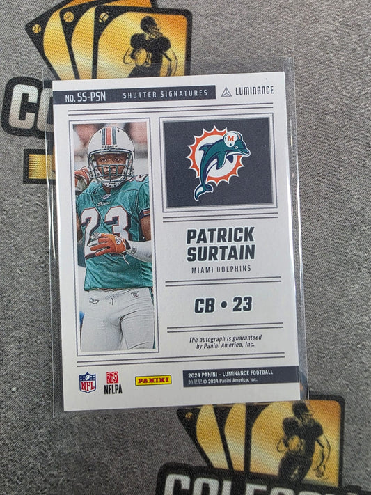 2024 Luminance Patrick Surtain Shutter Signatures /50