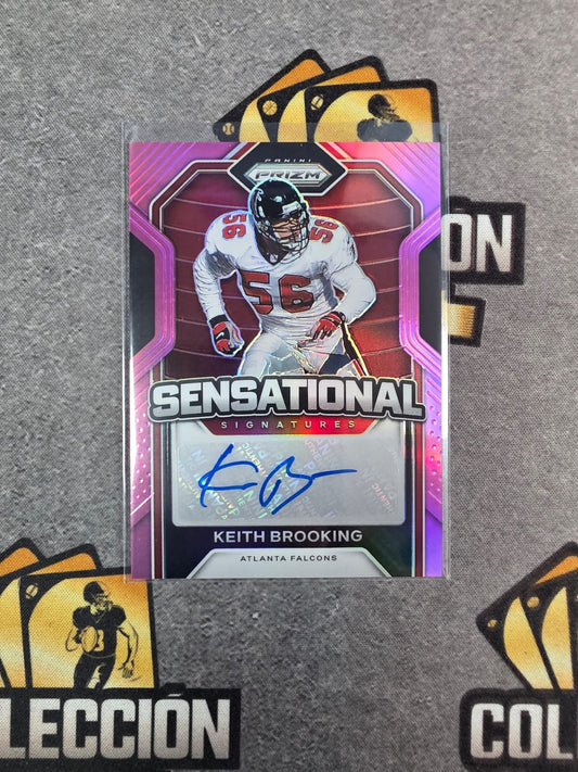 2020 Prizm Keith Brooking Sensational Signatures