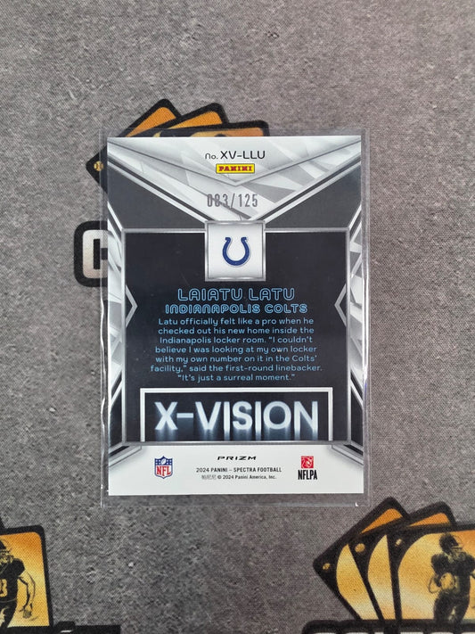 2024 Spectra Laiatu Latu X-Vision /125 Case Hit