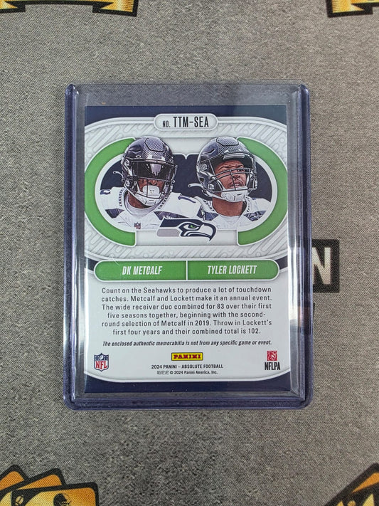 2024 Absolute DK Metkalf/Tyler Lockett Team Tandems Materials