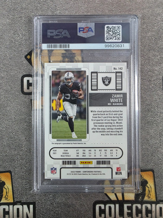 2022 Contenders Zamir White Autograpgh PSA9