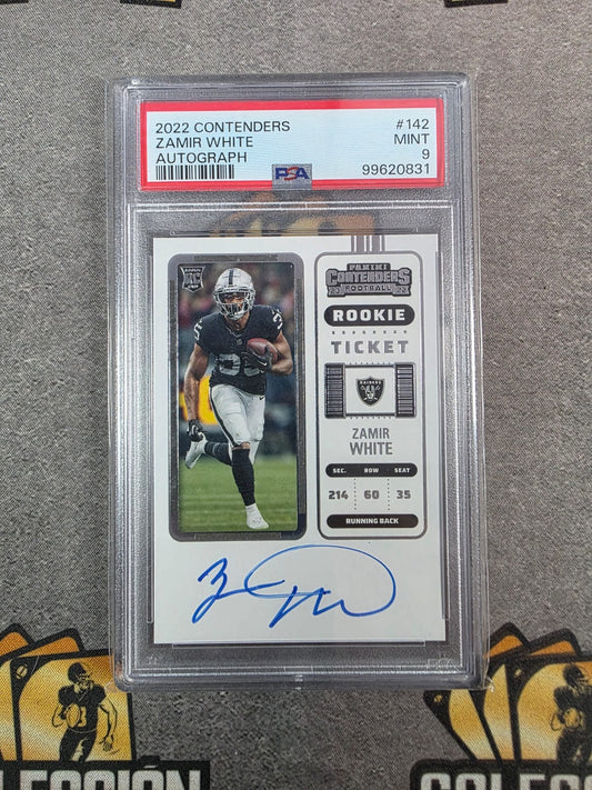 2022 Contenders Zamir White Autograpgh PSA9