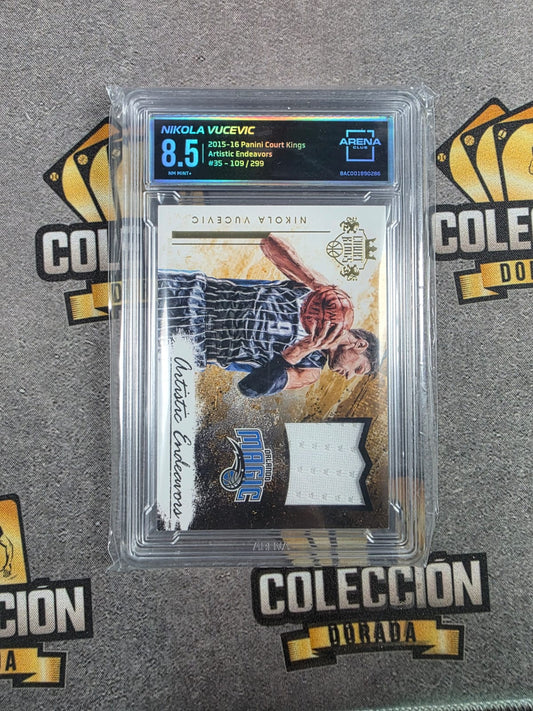 2015-16 Panini Court Kings Nikola Vicevic Artistic Endeavors /299 Arena Club 8.5