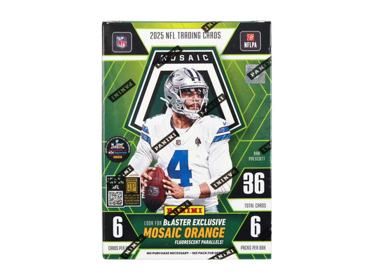 2025 Panini Mosaic Football 6-Pack Blaster Box