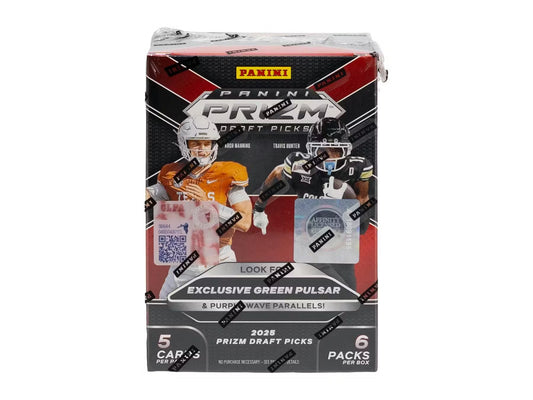 2025 Panini Prizm Draft Picks Football 6-Pack Blaster Box