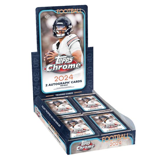 2024 Topps Chrome Football Hobby Box