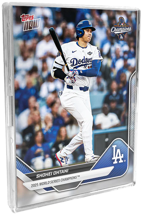 2025 World Series Champions - Los Angeles Dodgers - MLB Topps NOW® 15-Card Team (Set Sellado)