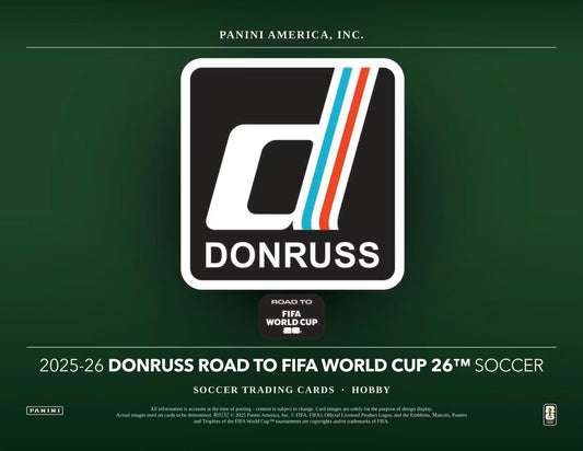 2025/26 Panini Donruss Road to FIFA World Cup Soccer Hobby Box