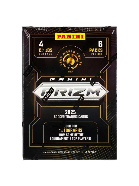 2025 Panini Prizm FIFA Club World Cup Soccer 6-Pack Blaster Box