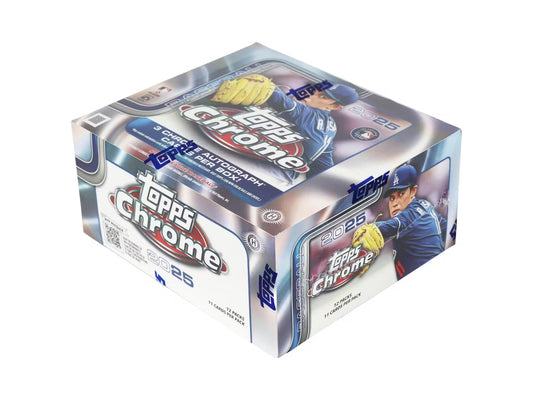 2025 Topps Chrome Baseball Jumbo Box