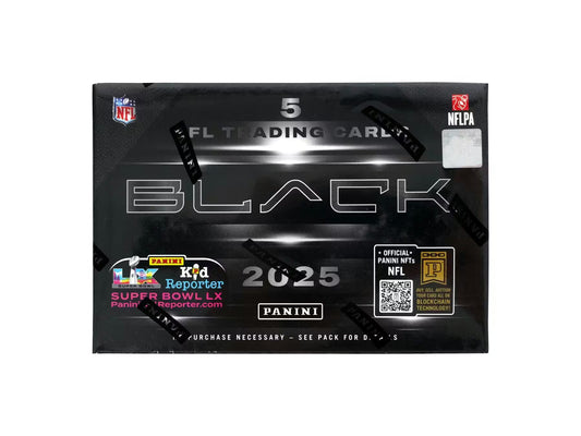 2025 Panini Black Football Hobby Box