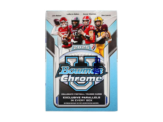 2025 Bowman Chrome University Football Blaster Box