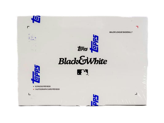 2025 Topps Black and White Baseball Collector Box