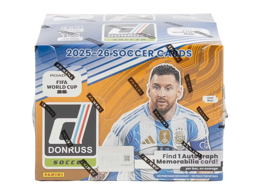 2025/26 Panini Donruss Road to FIFA World Cup Soccer Hobby Box