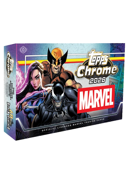 2026 Topps Chrome Marvel Comics - Hobby Box