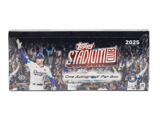 2025 Topps Stadium Club Baseball - Hobby Box