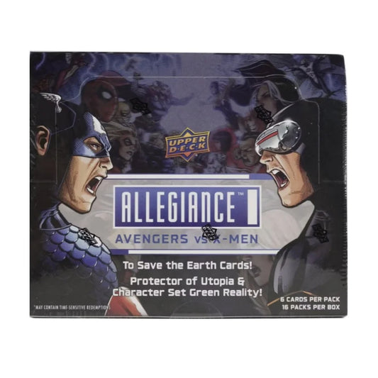 Marvel Allegiance: Avengers VS X-Men Hobby Box (Upper Deck 2023)