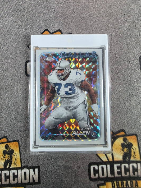 2024 Topps Chrome - Larry Allen #58 White Refractor /15