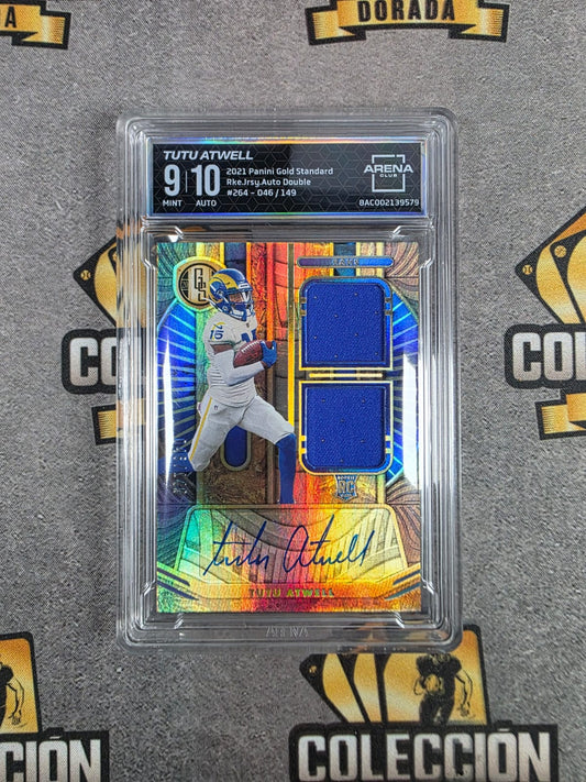 2021 Panini Gold Standard Tutu Atwell #264 /149 Arena 9