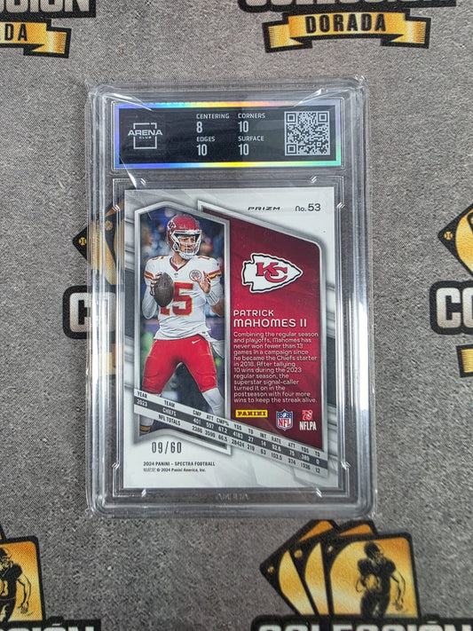 2024 Panini Spectra Patrick Mahomes II /60