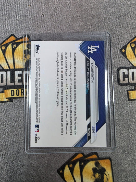 2025 Topps Now #884 Shohei Ohtani NLCS Game For The Ages