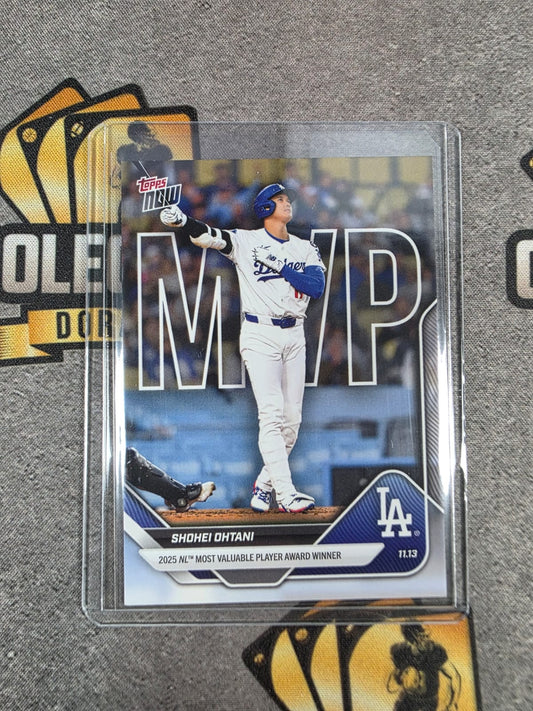 2025 Topps Now #OS-7 Shohei Ohtani NL MVP Award Winner