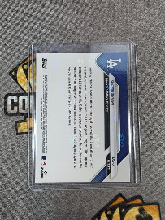 2025 Topps Now #OS-7 Shohei Ohtani NL MVP Award Winner