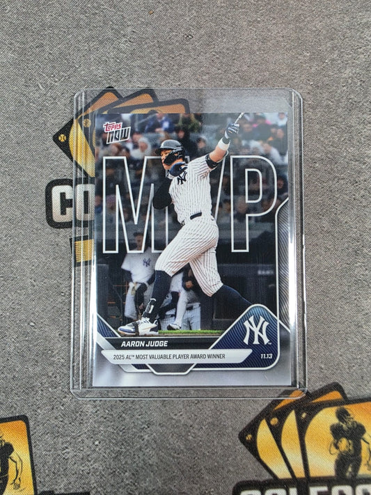 2025 Topps Now OS-8 Aaron Judge AL MVP