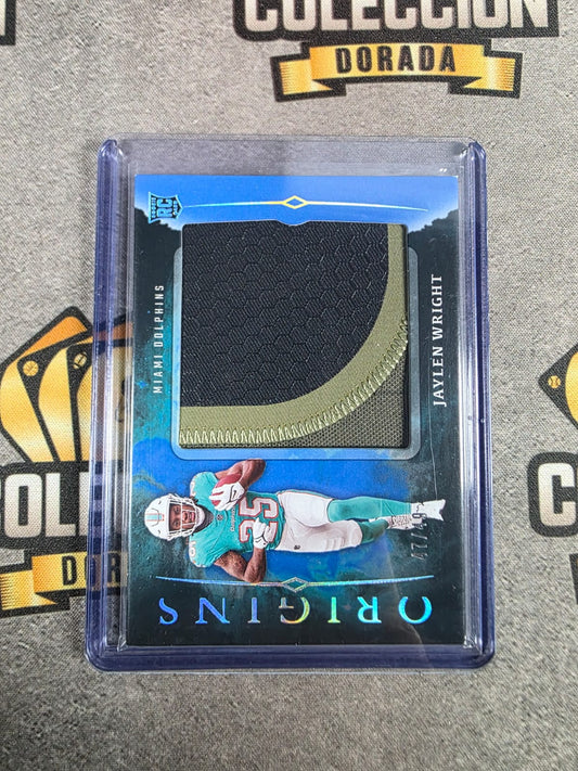 2024 Panini Origins - Rookie Jumbo Jerseys Jaylen Wright #RJJ-JWR /49