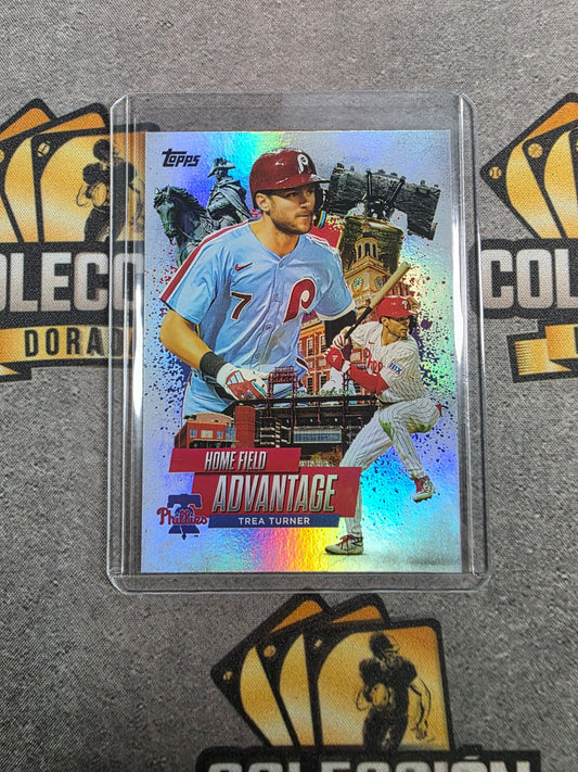 2025 Topps Trea Turner Home Field Advantage