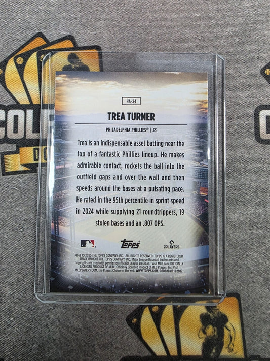 2025 Topps Trea Turner Home Field Advantage
