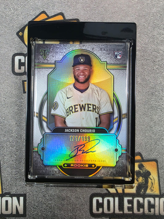 2024 Triple Threads Jackson Chourio Auto /199