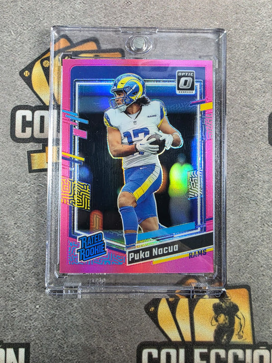 2023 Donruss Optic Puka Nacua Pink